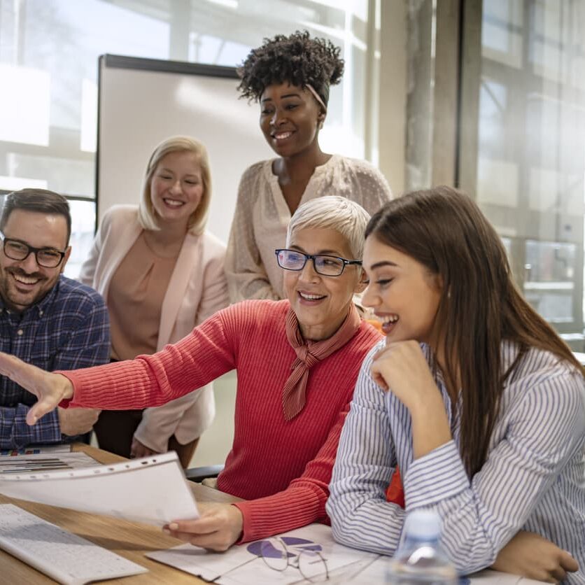 After working on vertical development, a leader helps her team see new ways to overcome challenges in the workplace.